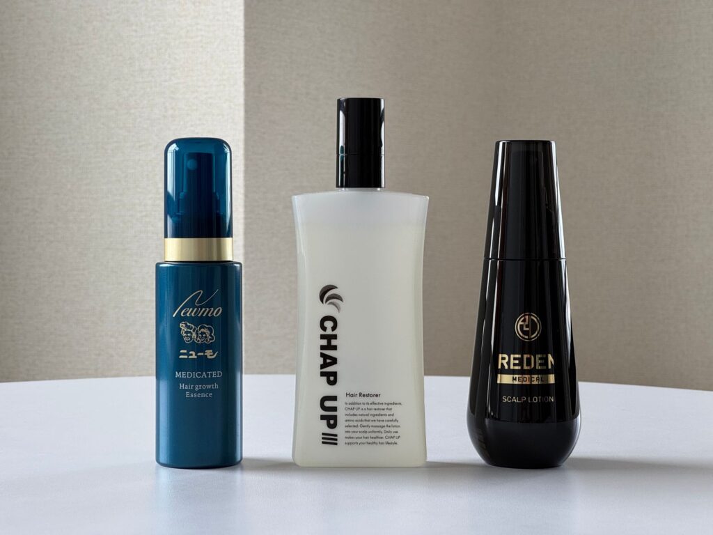 男性育毛剤のおすすめTOP3