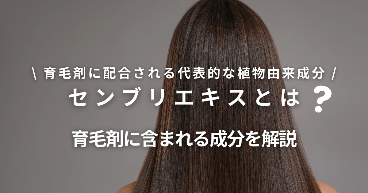 センブリエキスとは?育毛剤でよく見る成分の効果と安全性を解説